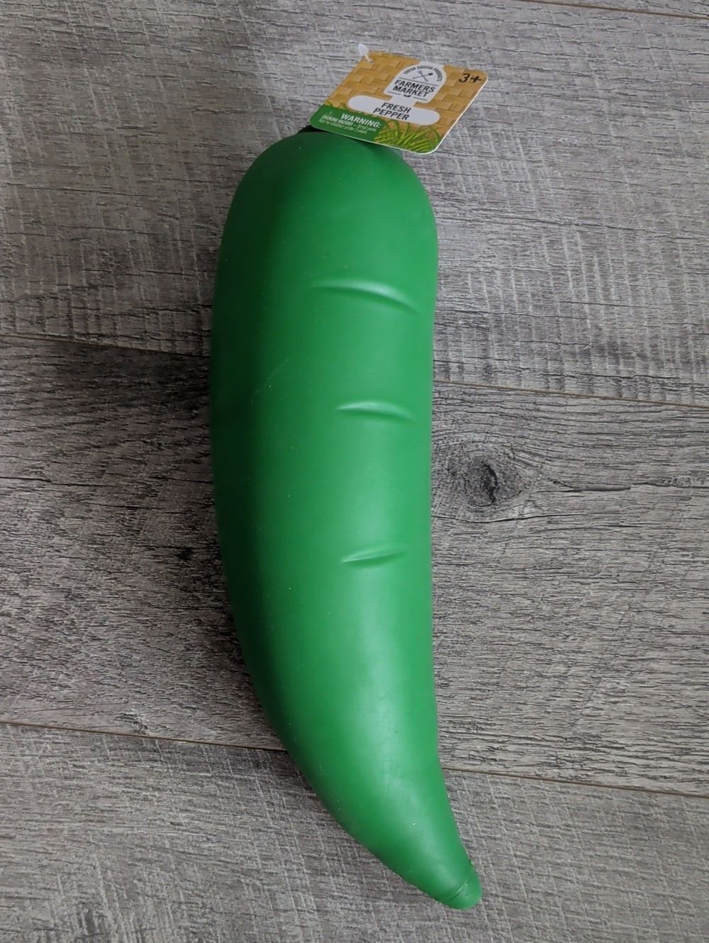 Toymendous Green Pepper Jumbo Squishy Viral Sensory Fidget Toy NEW